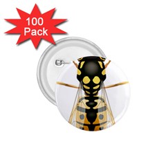 Wasp 1 75  Buttons (100 Pack)  by BangZart