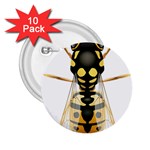 Wasp 2.25  Buttons (10 pack)  Front