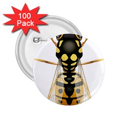 Wasp 2 25  Buttons (100 Pack)  by BangZart