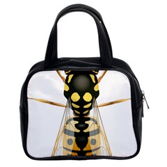 Wasp Classic Handbags (2 Sides) by BangZart