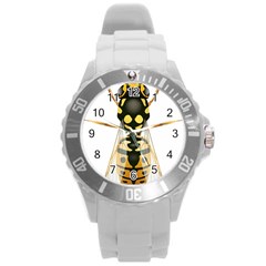 Wasp Round Plastic Sport Watch (l) by BangZart