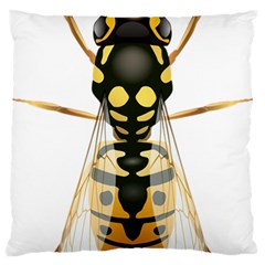 Wasp Large Cushion Case (two Sides) by BangZart