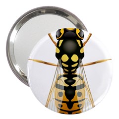 Wasp 3  Handbag Mirrors by BangZart