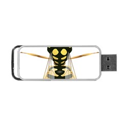 Wasp Portable Usb Flash (two Sides) by BangZart