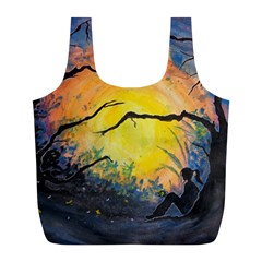 Soul Offering Full Print Recycle Bags (l)  by Dimkad