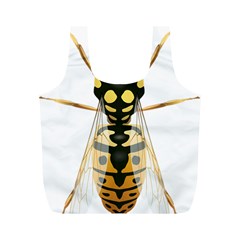 Wasp Full Print Recycle Bags (m)  by BangZart