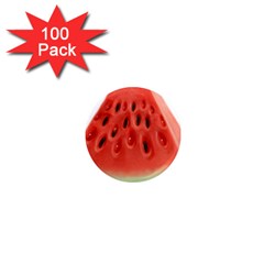 Piece Of Watermelon 1  Mini Magnets (100 Pack)  by BangZart