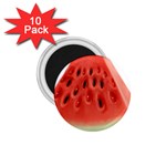 Piece Of Watermelon 1.75  Magnets (10 pack)  Front