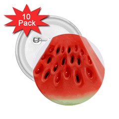 Piece Of Watermelon 2 25  Buttons (10 Pack) 