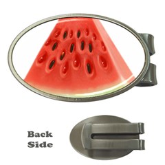 Piece Of Watermelon Money Clips (oval)  by BangZart