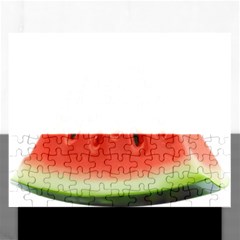 Piece Of Watermelon Rectangular Jigsaw Puzzl