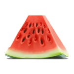 Piece Of Watermelon Plate Mats 18 x12  Plate Mat