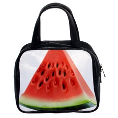 Piece Of Watermelon Classic Handbags (2 Sides) by BangZart