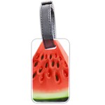 Piece Of Watermelon Luggage Tags (Two Sides) Front