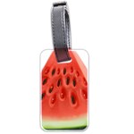 Piece Of Watermelon Luggage Tags (Two Sides) Back