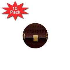 Brown Bag 1  Mini Buttons (10 Pack)  by BangZart