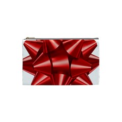 Red Bow Cosmetic Bag (small)  by BangZart