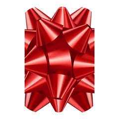 Red Bow Shower Curtain 48  X 72  (small)  by BangZart