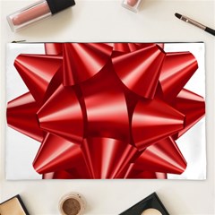 Red Bow Cosmetic Bag (xxl)  by BangZart