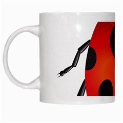 Ladybug Insects White Mugs by BangZart