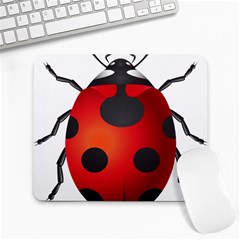 Ladybug Insects Large Mousepads by BangZart