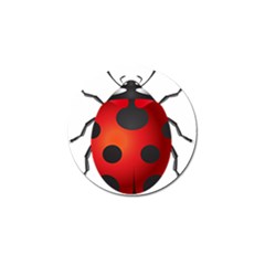 Ladybug Insects Golf Ball Marker (10 Pack) by BangZart