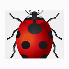 Ladybug Insects Small Glasses Cloth (2-side) by BangZart