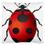 Ladybug Insects Large Cushion Case (One Side) Front