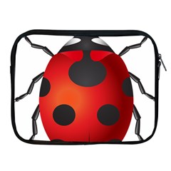 Ladybug Insects Apple Ipad 2/3/4 Zipper Cases by BangZart