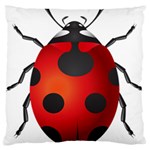 Ladybug Insects Standard Flano Cushion Case (Two Sides) Front