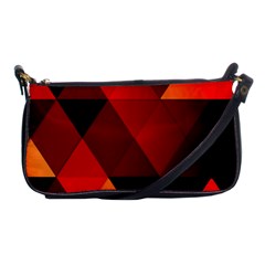 Abstract Triangle Wallpaper Shoulder Clutch Bags by BangZart