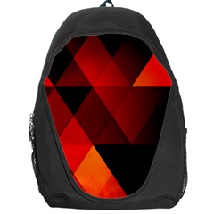 Abstract Triangle Wallpaper Backpack Bag by BangZart