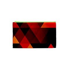 Abstract Triangle Wallpaper Cosmetic Bag (xs) by BangZart