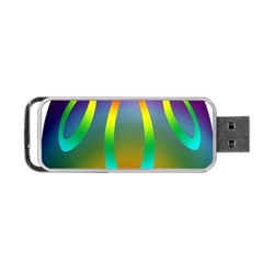 Colorful Easter Egg Portable Usb Flash (two Sides) by BangZart