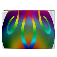 Colorful Easter Egg Cosmetic Bag (xxl)  by BangZart