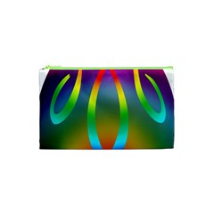 Colorful Easter Egg Cosmetic Bag (xs) by BangZart