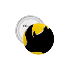 Black Rhino Logo 1 75  Buttons by BangZart