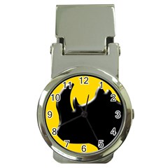 Black Rhino Logo Money Clip Watches by BangZart