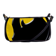 Black Rhino Logo Shoulder Clutch Bags by BangZart