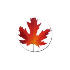 Autumn Maple Leaf Clip Art Golf Ball Marker (4 Pack) by BangZart