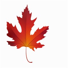 Autumn Maple Leaf Clip Art Large Garden Flag (two Sides) by BangZart