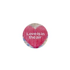 Love Concept Poster Design 1  Mini Buttons by dflcprints