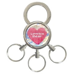 Love Concept Poster Design 3-ring Key Chains by dflcprints