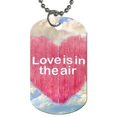 Love Concept Poster Design Dog Tag (one Side) by dflcprints