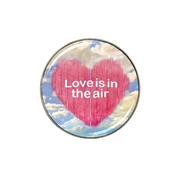 Love Concept Poster Design Hat Clip Ball Marker (4 pack)