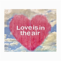 Love Concept Poster Design Small Glasses Cloth (2-side) by dflcprints