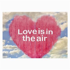 Love Concept Poster Design Large Glasses Cloth by dflcprints