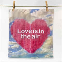 Love Concept Poster Design Face Towel by dflcprints