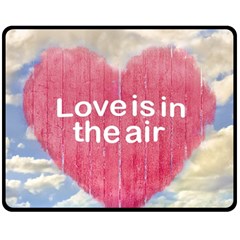 Love Concept Poster Design Fleece Blanket (medium)  by dflcprints