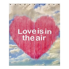 Love Concept Poster Design Shower Curtain 60  X 72  (medium)  by dflcprints